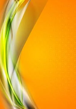 Colorful abstract wave design. Vector illustration Colorful abstract wave ... 写真素材