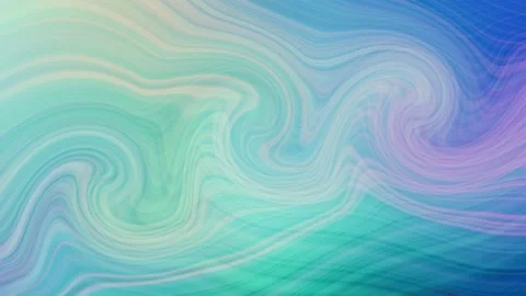 Colorful Abstract Wave Lines with Vortexes Stock Footage 131719084