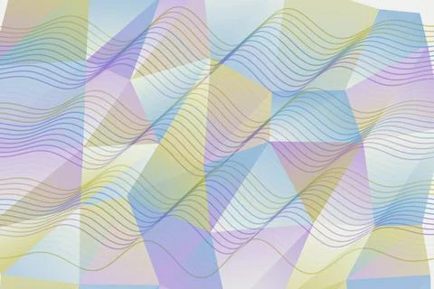 Colorful abstract wave pattern with flowing lines and shapes Stock Photos