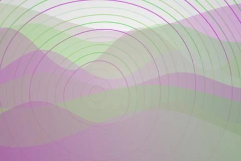 Colorful abstract wave pattern with soft pastel shades Stock Photos