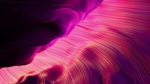 Colorful abstract waves motion digital design, Video animation 4K Stock Footage 243649369