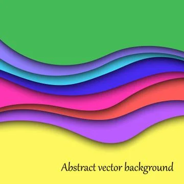 Colorful abstract waves texture background for text and message website desig Illustrazione stock