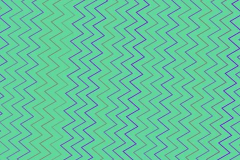 Colorful abstract zigzag pattern on textured background Stock Illustration
