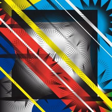 Colorful abstraction Stock Illustration