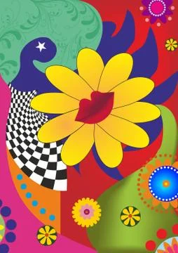 Colorful abstraction Stock Illustration