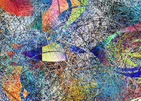 Colorful Abstraction Stock Illustration