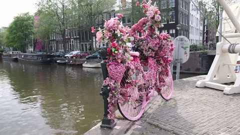 Colorful Amsterdam Stock Footage 197991852