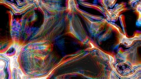 Colorful and alien surface Stock Footage 89787530