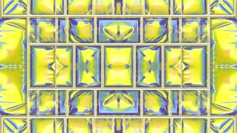 Colorful and vivid pattern. 3d rendering seamless loop animation 4K Stock Footage 247951960