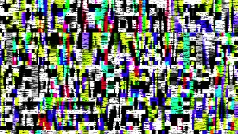 Colorful Angular Noise Effect Stock Footage 152793387