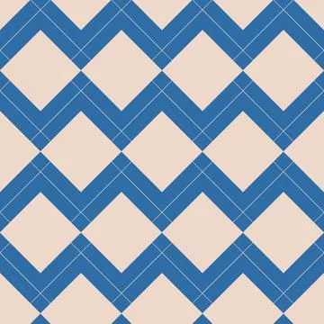 Colorful angular seamless pattern rhombus geometric background Stock Illustration