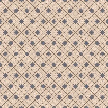 Colorful angular seamless pattern square rhombus geometric design Ilustração Stock