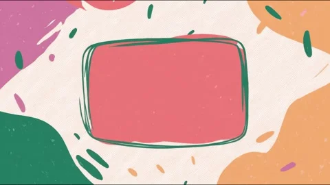 Colorful animated abstract sequence with playful patterns and vibrant shapes Stock Footage 314964441