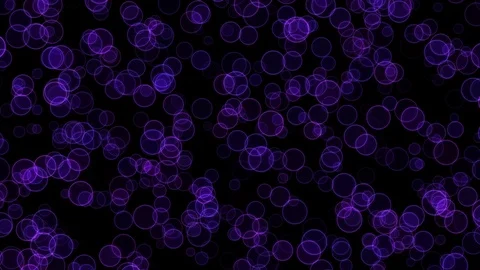Colorful Animated Circle Shapes - Loop Purple Stock Footage 86857008