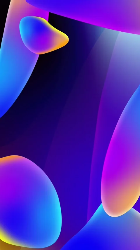 Colorful animated liquid background, smooth motion backdrop, abstract Stock Footage 307856046