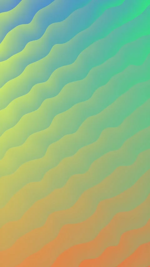 Colorful animated mesh gradient waves background Stock Footage 296769507