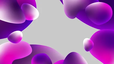 Colorful animated presentation backdrop featuring fluid liquid shapes Stock Footage 282786973
