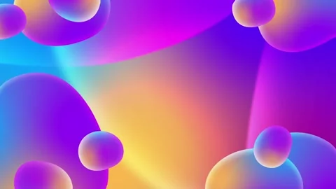 Colorful animated presentation background featuring fluid liquid shapes Stock Footage 282785128