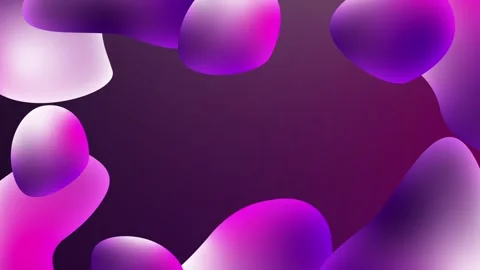 Colorful animated presentation background, flowing liquid shapes Stock Footage 282785701