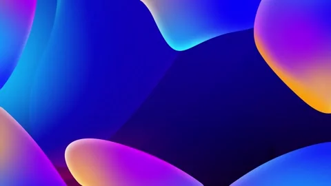 Colorful animated presentation background, fluid liquid shapes Stock Footage 282785240