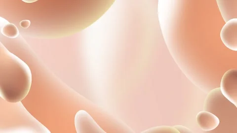 Colorful animated presentation background, fluid liquid shapes and forms Video stock 282786242