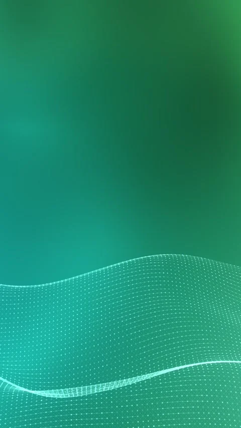 Colorful animated presentation background, soft gradient tones of green Video stock 283731733