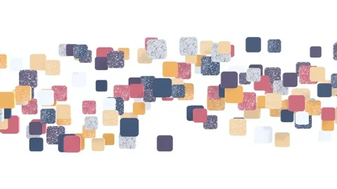 Colorful Animated Squares Background for Presentations and Creative Design. Stock Footage 314631277