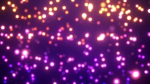 Colorful animation of falling particles Stock Footage 304705469