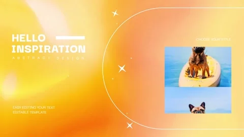 Colorful Animation Typography Stock After Effects