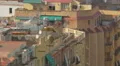 The colorful apartment buildings of Barcelona 4k or 4k+ Resolution