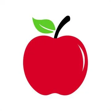 Colorful Apple Illustrazione stock