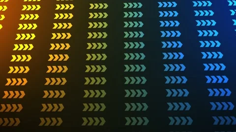 Colorful arows abstract presentation background Stock Footage 232427874