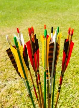 Colorful arrows Stock Photos
