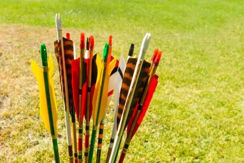 Colorful arrows Stock Photos