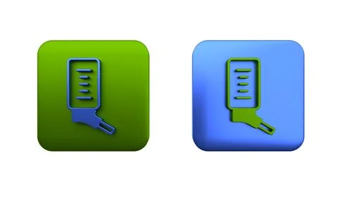 Colorful Automatic drinker for small pets icon isolated on white background.. 스톡 일러스트