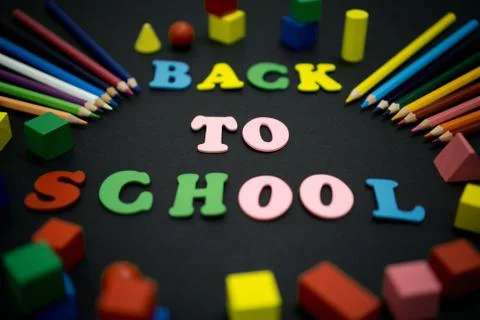 Colorful Back to School Stock Photos