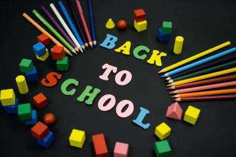 Colorful Back to School Stock Photos