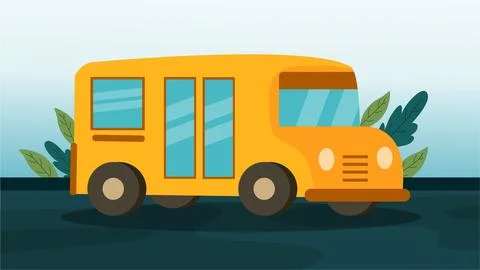 Colorful Back to School Vector Background and Banner Design Stock Illustration