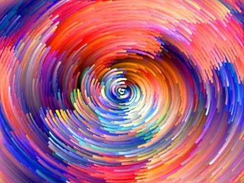 Colorful Backdrop Stock Illustration