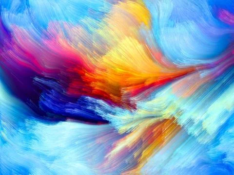 Colorful Backdrop Stock Illustration