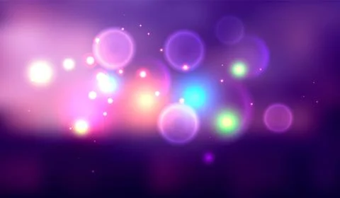 Colorful backdrop. Vector festive background with bokeh. Elegant decoration Stock Illustration