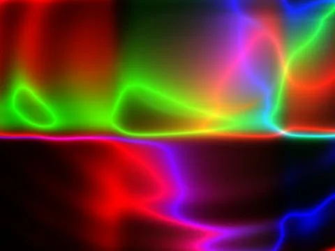 Colorful Background like aurora lights Stock Illustration