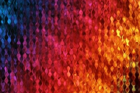 Colorful Background With Bubbles Pattern Effect Stock Illustration