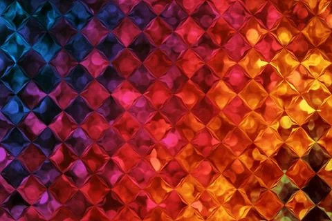 Colorful Background With Bubbles Pattern Effect Illustrazione stock