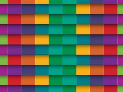 Colorful background with horizontal lines Stock Illustration
