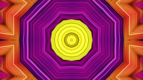 Colorful Background. Kaleidoscope Stock Footage 80449822
