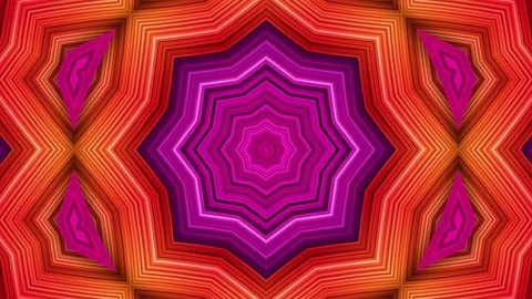 Colorful Background. Kaleidoscope Stock Footage 80450085