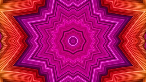 Colorful Background. Kaleidoscope Stock Footage 80450178