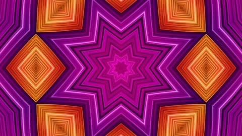 Colorful Background. Kaleidoscope Stock Footage 80450293