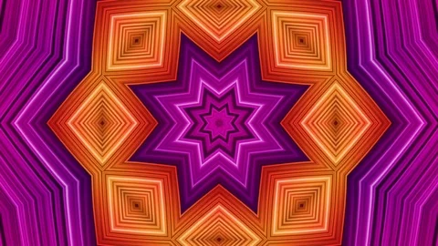 Colorful Background. Kaleidoscope Stock Footage 80450331